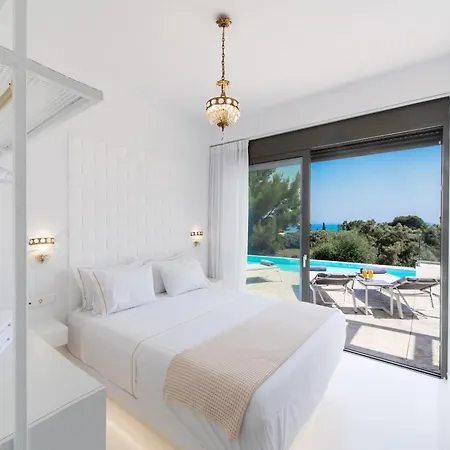 别墅 Gaia - Divine Private With Pool, Close To 圣爱奥尼斯米科
