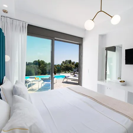 Gaia - Divine Private With Pool, Close To 别墅 圣爱奥尼斯米科